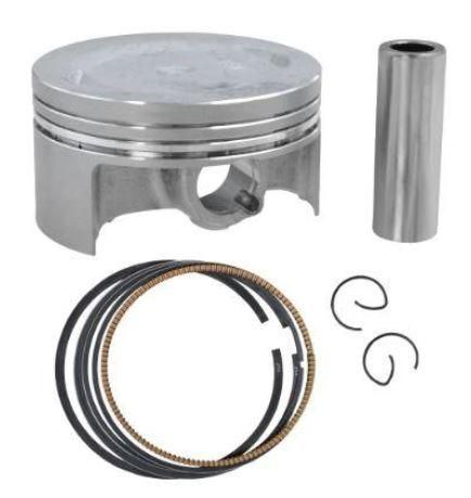 PISTON KIT 75.00 YBR250 XG250 YFM25R XT250 YS250, OVER SIZE 1.00