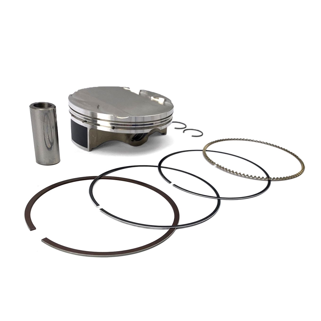 PISTON KIT 09-11 SX450 97.00, ARMOR GLIDE HIGH COMP 12.5:1, WISECO 4937M09700A ATV - Image 2