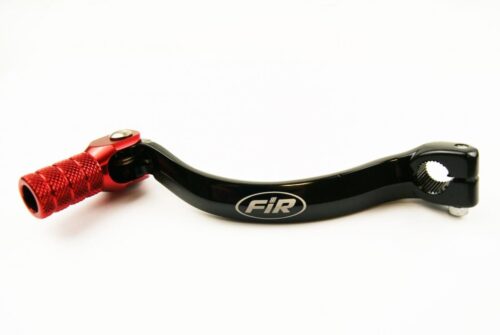 GEAR LEVER SHIFT CR125 CR500, ALUMINIUM FORGED 24700-KZ4-J10, FIR BRAND, BLACK & RED