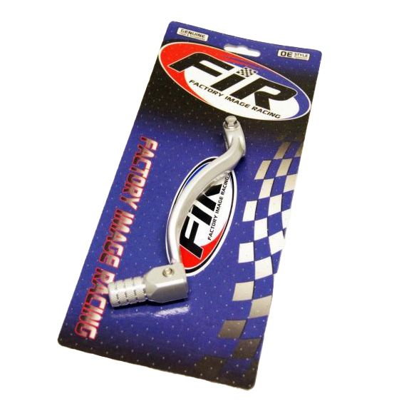 GEAR LEVER SHIFT CR125 SILVER, ALUMINIUM FORGED 24700-KZ4-J10, FIR BRAND