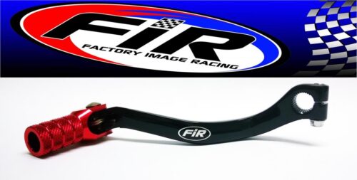 GEAR LEVER SHIFT CR250 BLK/RD, FIR BRAND, BLACK / RED 24700-KZ3-J50, !! WILL NOT FIT 18-19 CRF MODELS !!