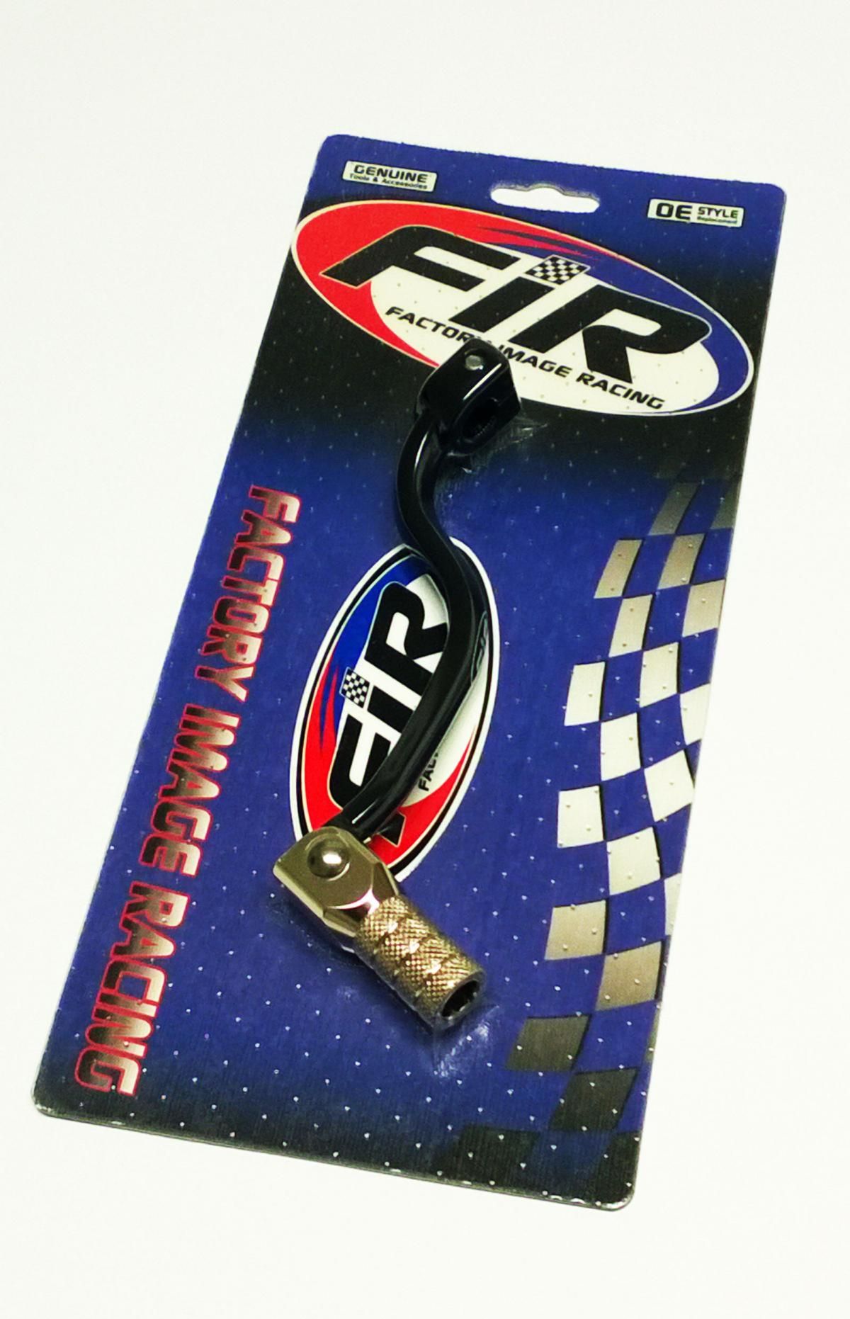 GEAR LEVER SHIFT KX 65 00-21, ALUMINIUM FORGED 13156-1347, FIR BRAND, BLACK & TITANIUM - Image 2