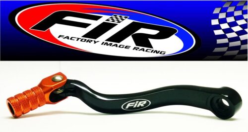 GEAR LEVER KTM BLK/ORANGE, ALUMINIUM FORGED 59034031000, FIR BRAND, BLACK & ORANGE