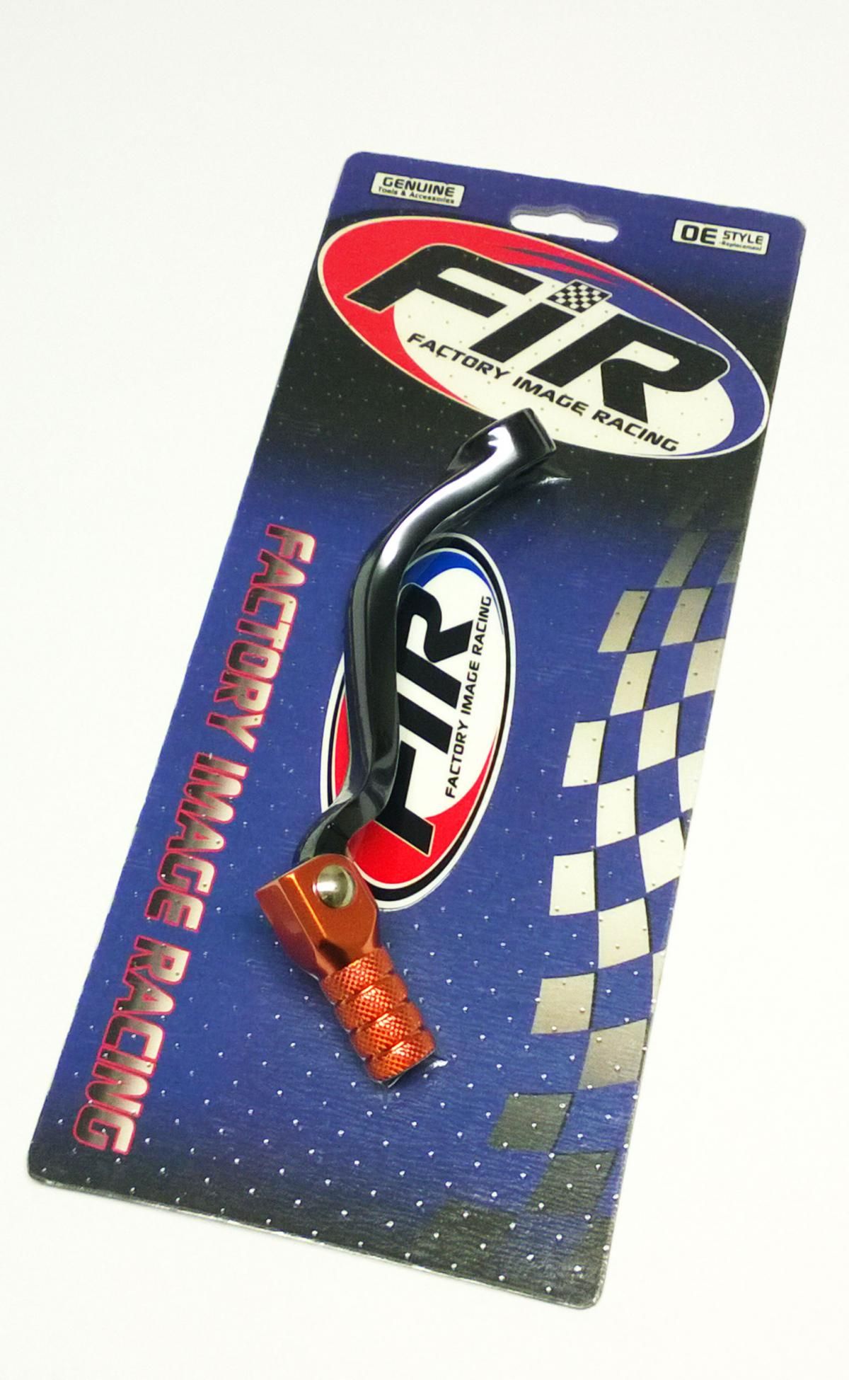 GEAR LEVER SHIFT KTM SX EXC, ALUMINIUM FORGED 54734031000, FIR BRAND, BLACK & ORANGE - Image 3