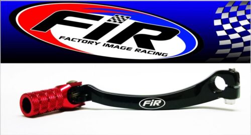 GEAR LEVER SHIFT 02-04 CRF450, ALUMINIUM FORGED 24700-MEB-771, FIR BRAND, BLACK & RED