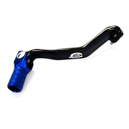 GEAR LEVER BLACK / BLUE TIP, ALUMINIUM FORGED 1C3-18110-00, FIR BRAND, YZ125 / YZ250