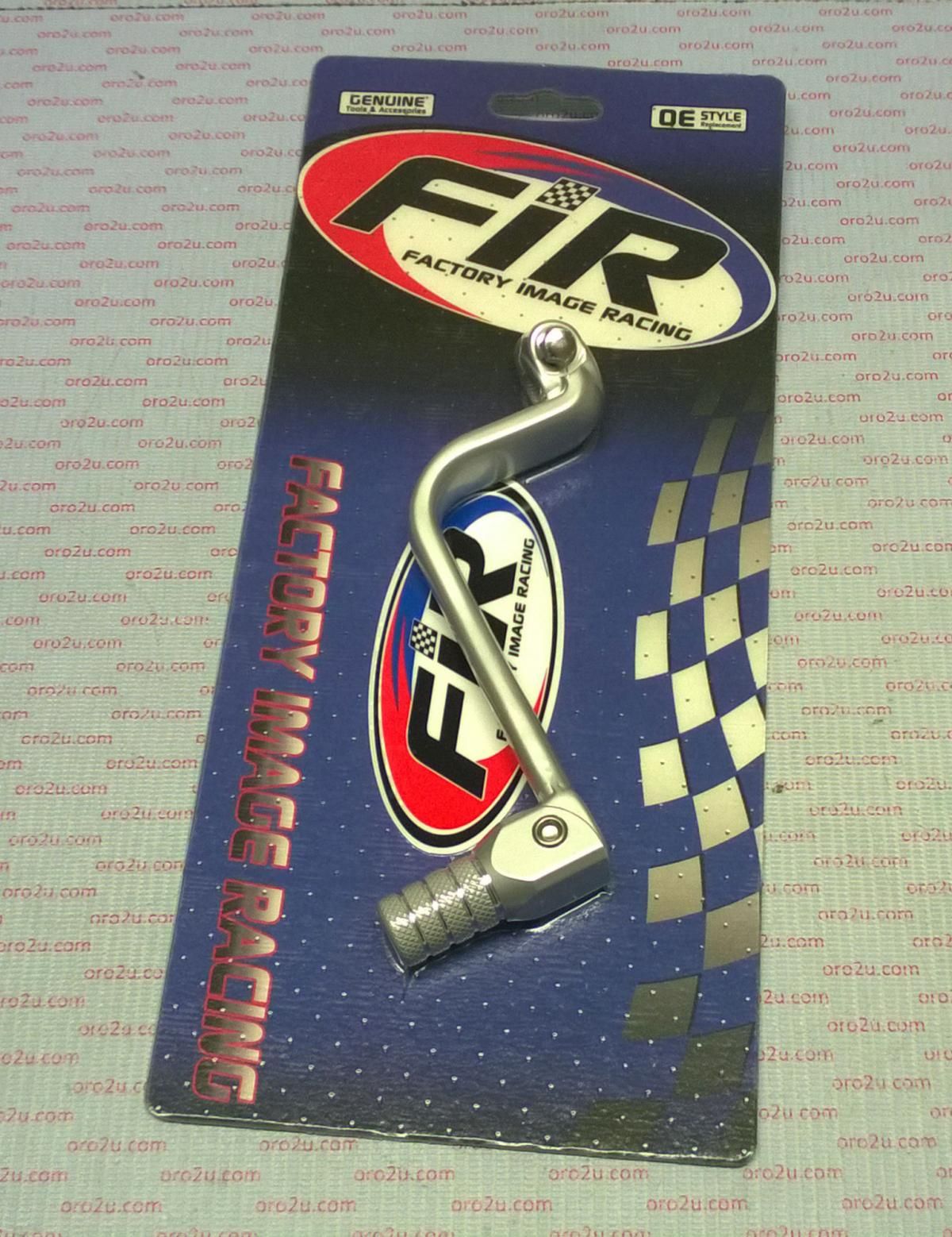 GEAR LEVER SHIFT SILVER KLX DRZ 110, FORGED ALUMINIUM 13156-0039, FIR BRAND - Image 2