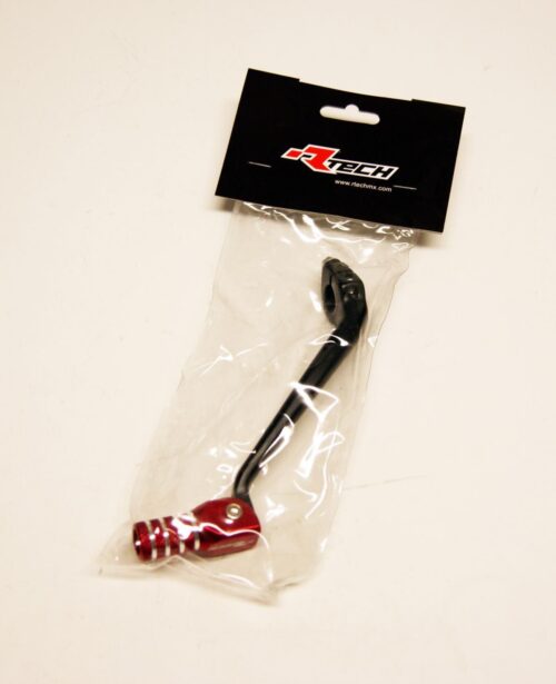 GEAR LEVER ALUM BLACK / RED, KX450F 06-15 R-LEVC00KXF08