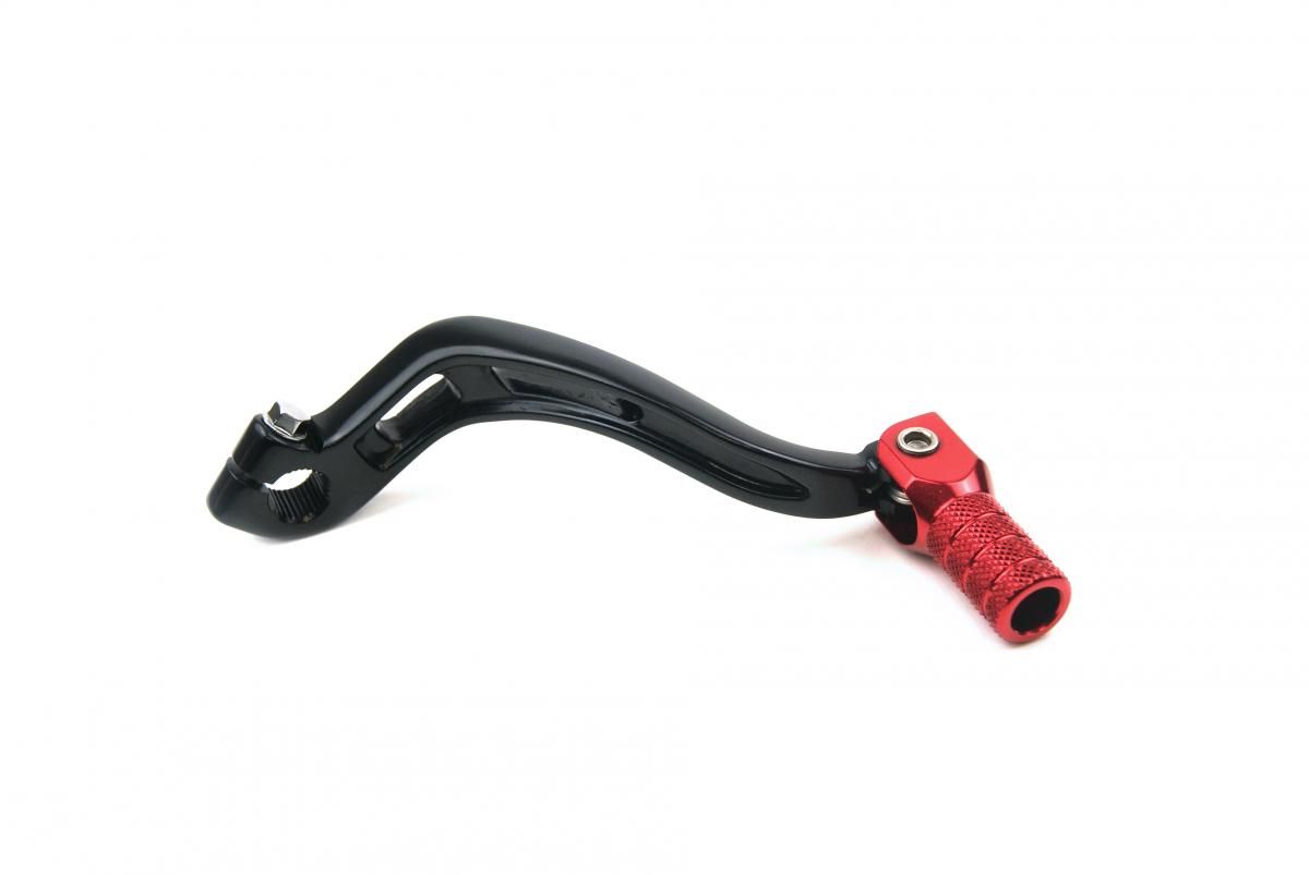 GEAR LEVER SHIFT BETA 250-520, ALUMINIUM FORGED 006050008000, FIR BRAND, BLACK & RED - Image 2