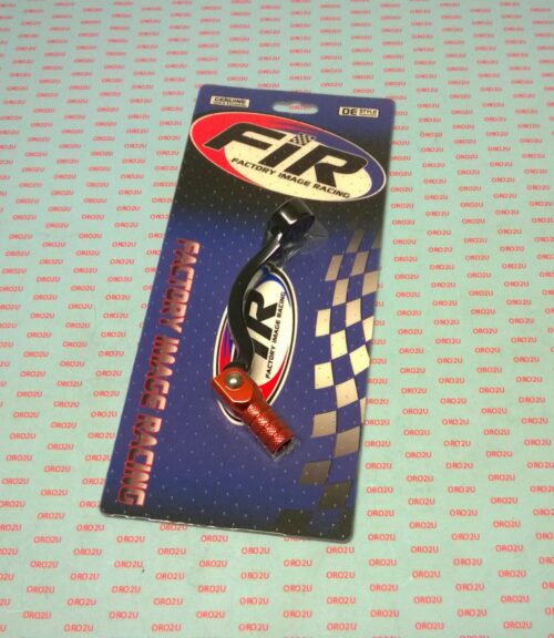 GEAR LEVER SHIFT KTM 125 17-22, ALUMINIUM FORGED 50434031000, FIR BRAND, BLACK / ORANGE
