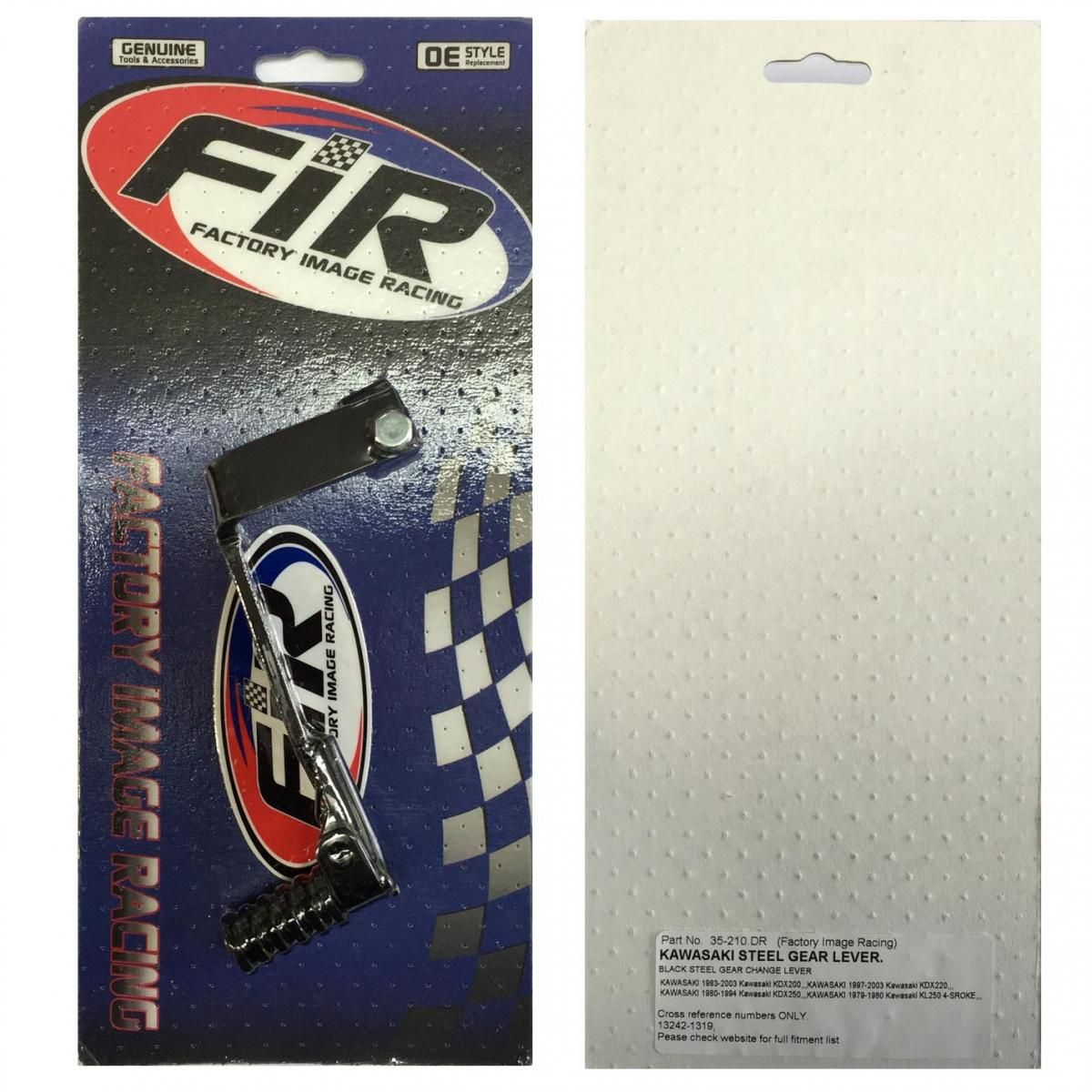 GEAR LEVER STEEL KDX200 KX220, 13242-1319, KAWASAKI - Image 2