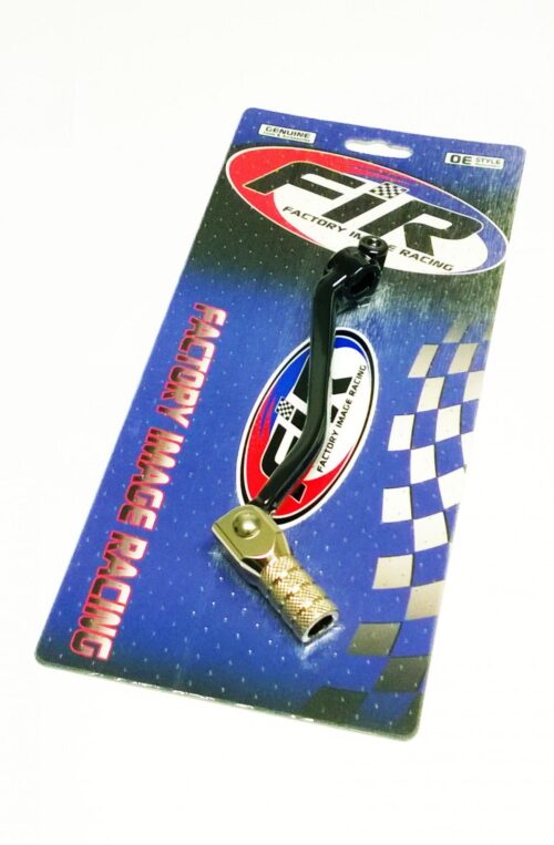 GEAR LEVER SHIFT KXF 250 09-17, ALUMINIUM FORGED 13156-0124, FIR BRAND, BLACK & GREEN