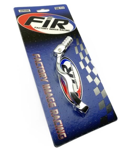 GEAR LEVER SHIFT KTM SX SXF, ALUMINIUM FORGED 54834031000, FIR BRAND, SILVER