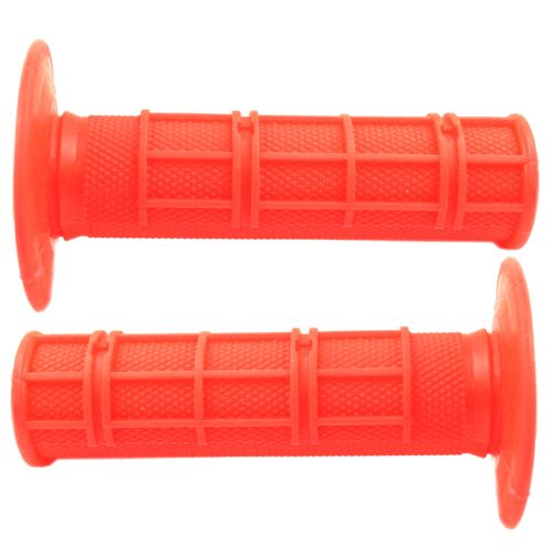SOFT MX GRIPS 50/50 RED, WIRTZ PU-005 22/25mm
