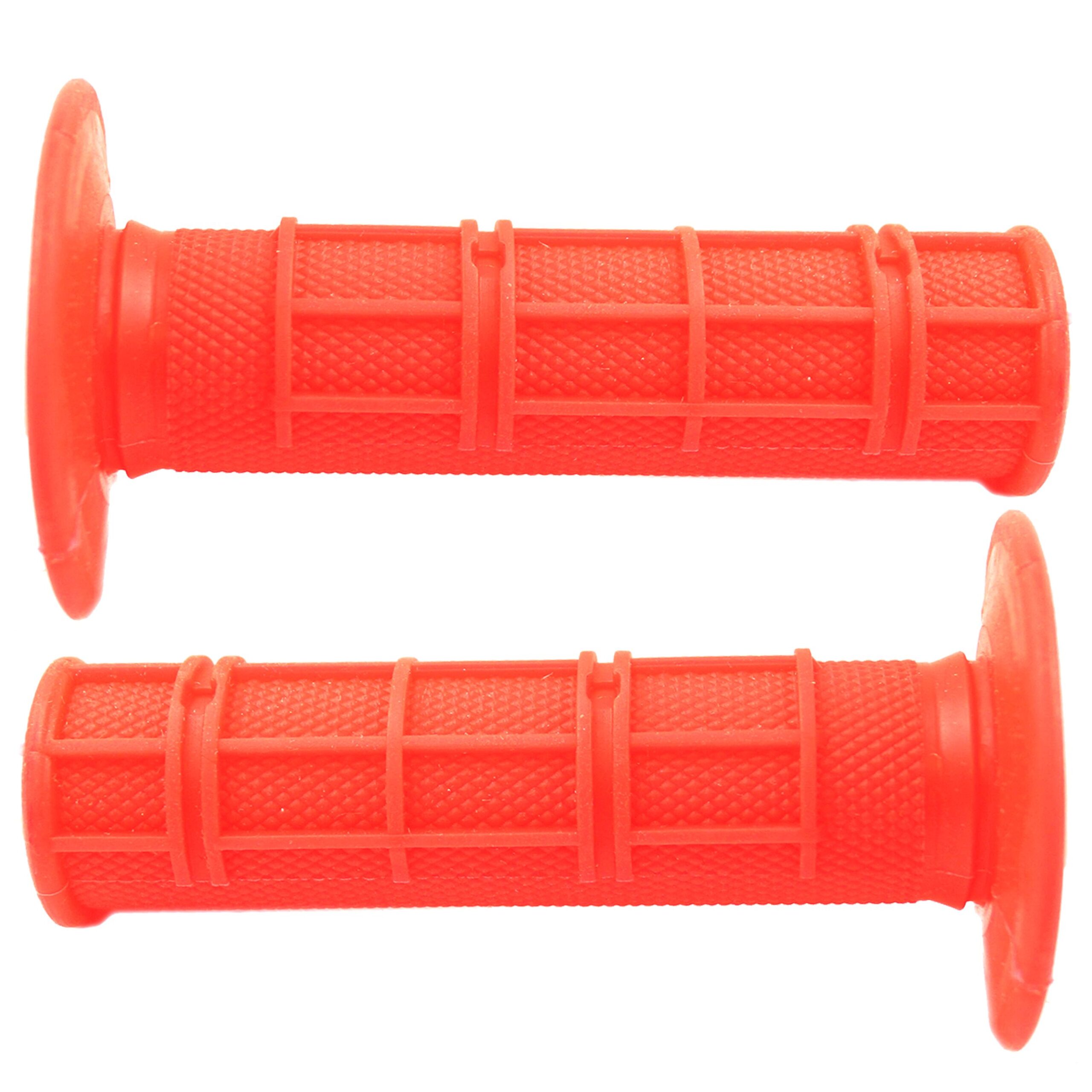 SOFT MX GRIPS 50/50 RED, WIRTZ PU-005 22/25mm