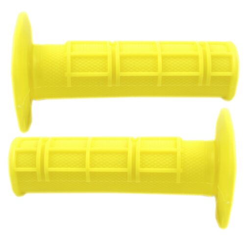 SOFT MX GRIPS 50/50 YELLOW, WIRTZ PU-007 22/25mm