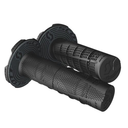 SCOTT MX DEUCE GRIPS 22/25mm, BLACK