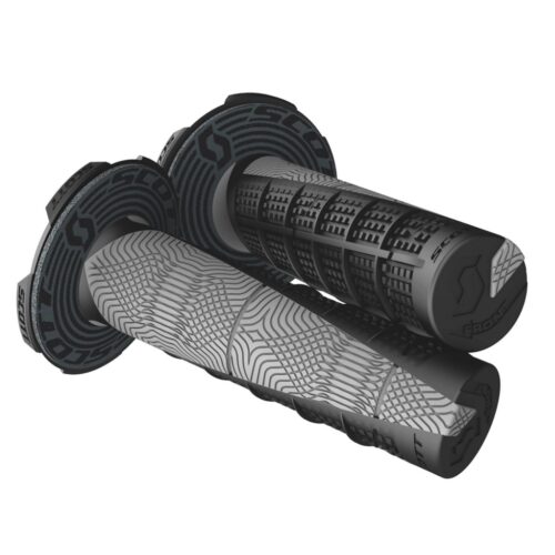 SCOTT MX DEUCE GRIPS 22/25mm, White/Grey