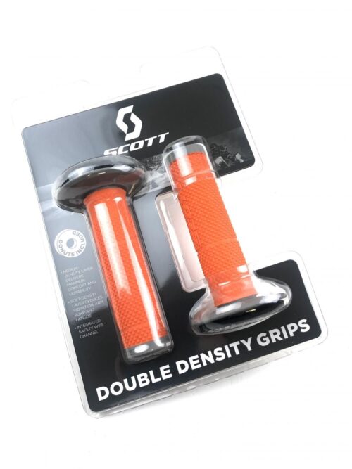 005 SCOTT SX II GRIPS W/DONUTS OR/GY, 219624-1011 ONE OFF PRICE TO CLEAR