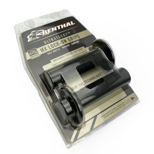 LOCK ON GRIPS RENTHAL TAPARED/HALF WAFFLE, ULTRATACKY G239