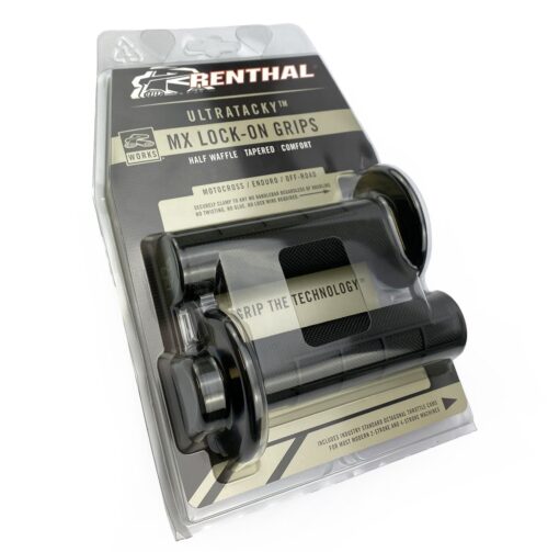 LOCK ON GRIPS RENTHAL HALF WAFFLE, ULTRATACKY G236