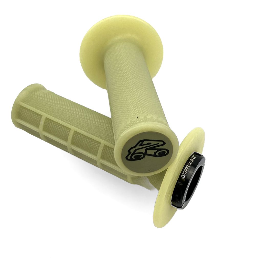 LOCK ON GRIPS RENTHAL HALF WAFFLE, ARAMID G237 - Image 3