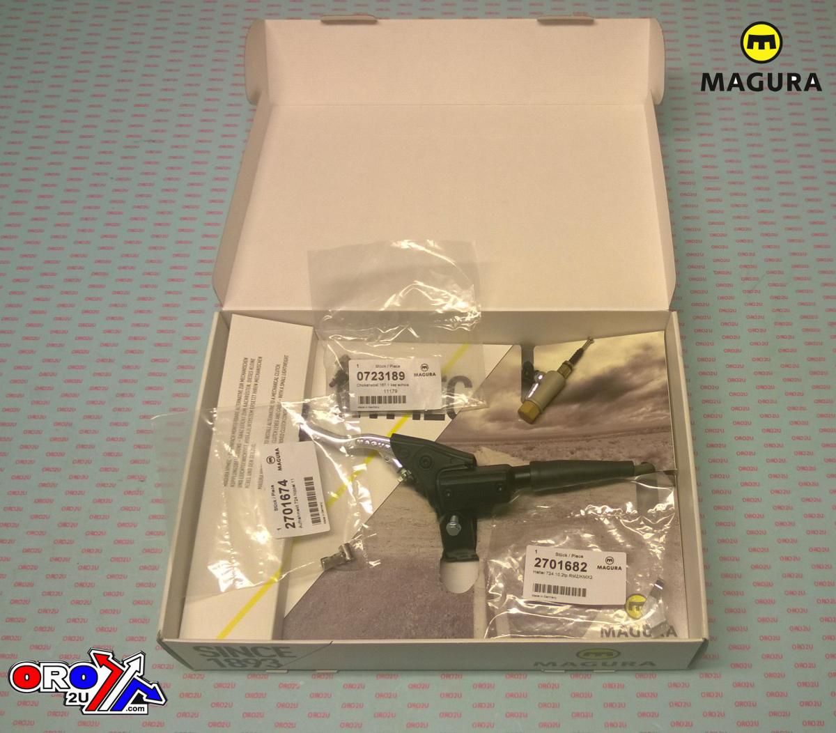 HYMEC CLUTCH KIT KXF RMZ 250, MAGURA 2100914 CONVERSION