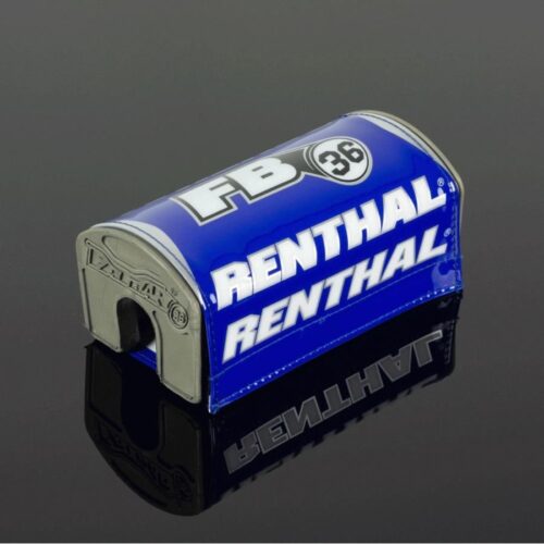 Fatbar36 Pad Renthal Blue/Silver/White, RENTHAL P340