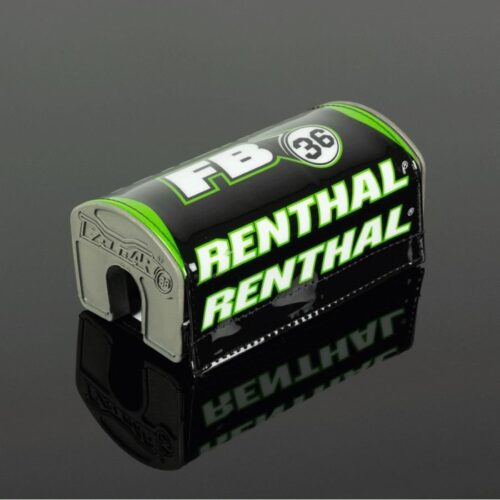 Fatbar36 Pad Renthal Black/Green/White, RENTHAL P345