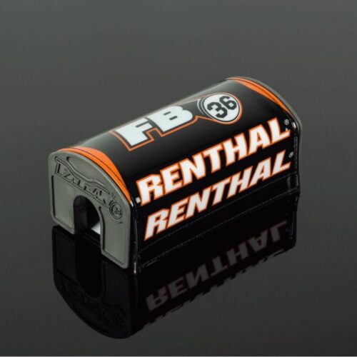Fatbar36 Pad Renthal Black/Orange/White, RENTHAL P347