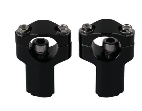 28.6mm Handlebar Clamp 52mm Risers Bar Mount In Black for KTM Gas Gas BETA Husqvarna