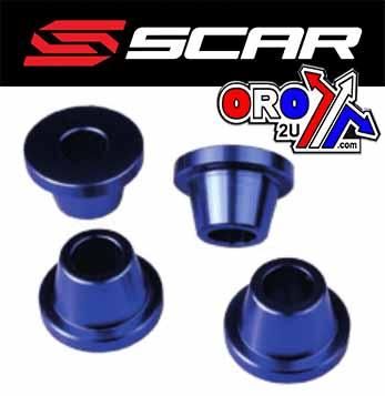 RUBBER KILLERS PK4 KXF BLUE, SCAR RACING SCKXF