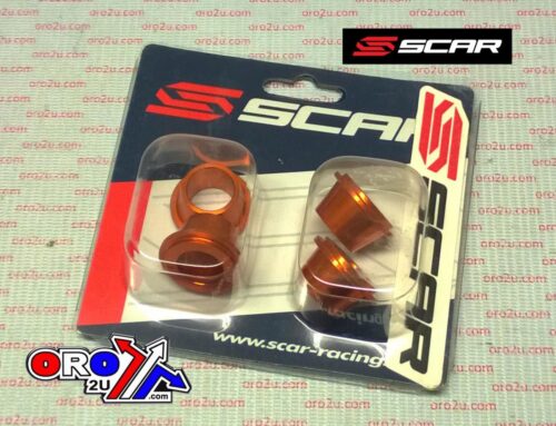 RUBBER KILLERS PK4 KTM ORANGE, SCAR RACING SCKTM
