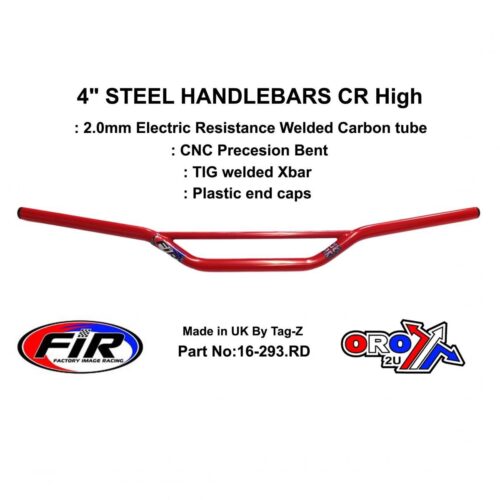 4″ STEEL HANDLEBARS CR High HONDA CR / REN RE: 773-01