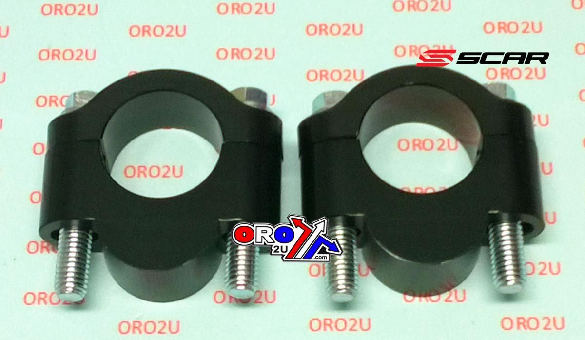 BAR RISE KIT 28.6 BLACK, SCAR RACING UBR2 RISE 20mm