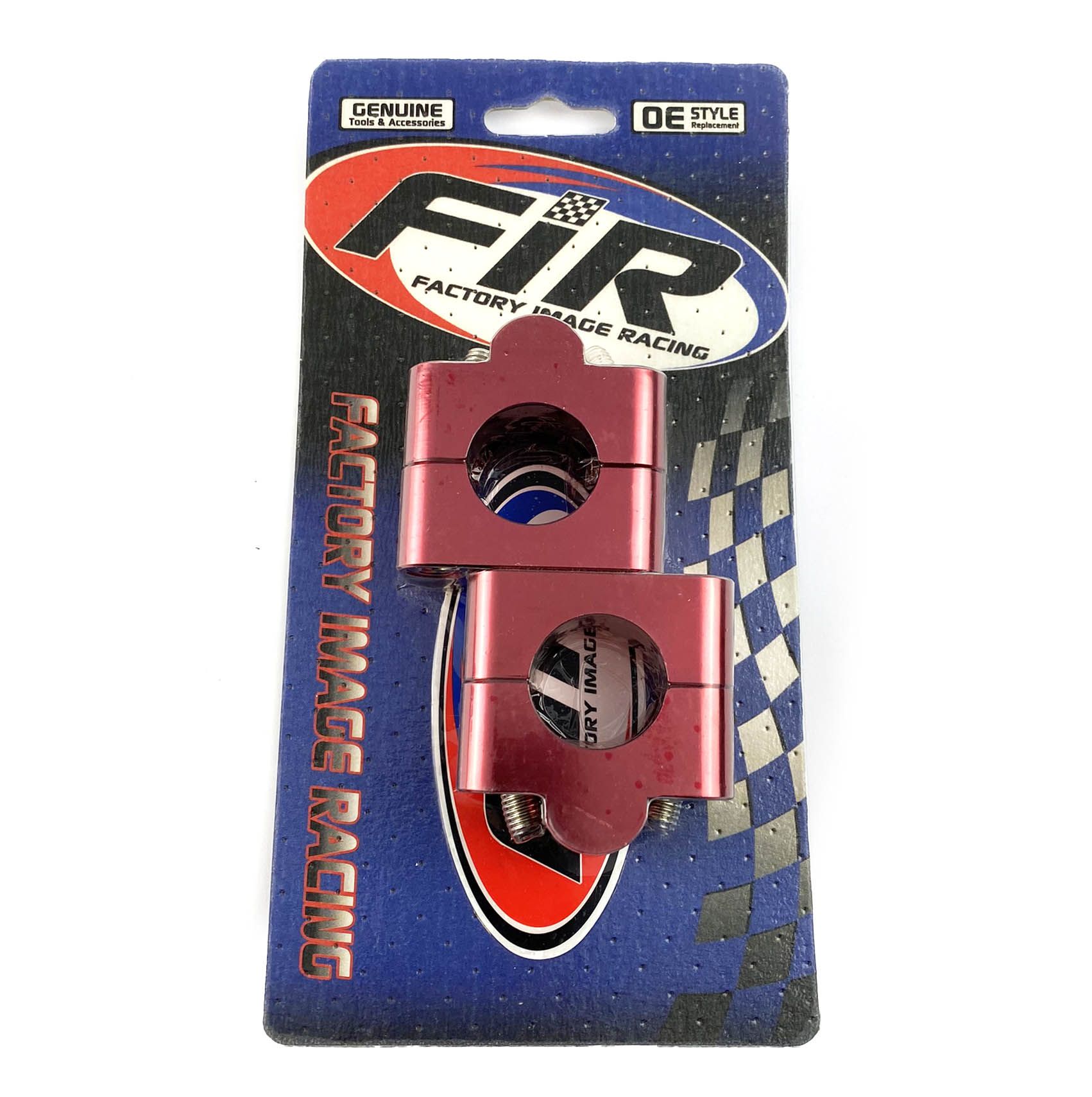 CLAMP SET 28.6 UNIVERSAL RED - Image 2