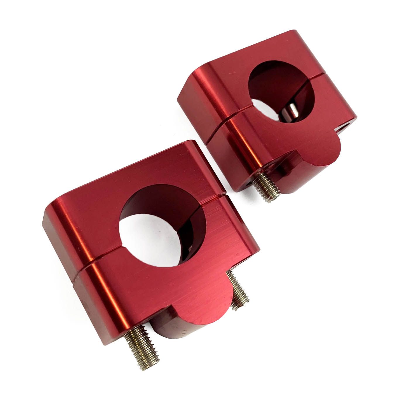 CLAMP SET 28.6 UNIVERSAL RED