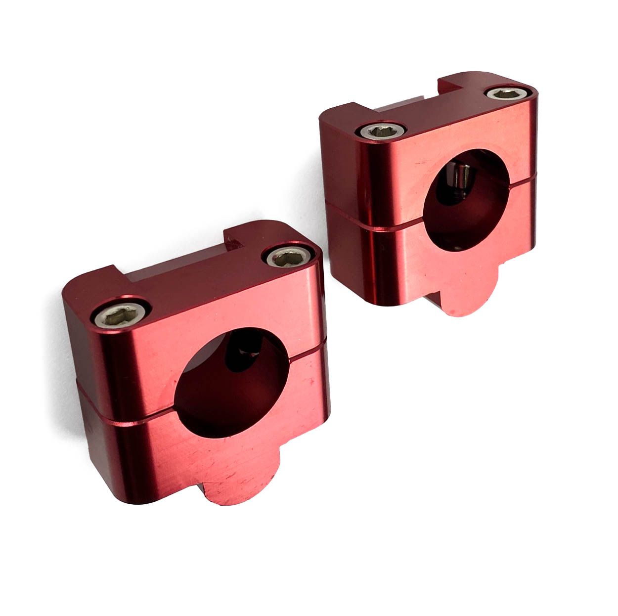 CLAMP SET 28.6 UNIVERSAL RED - Image 3