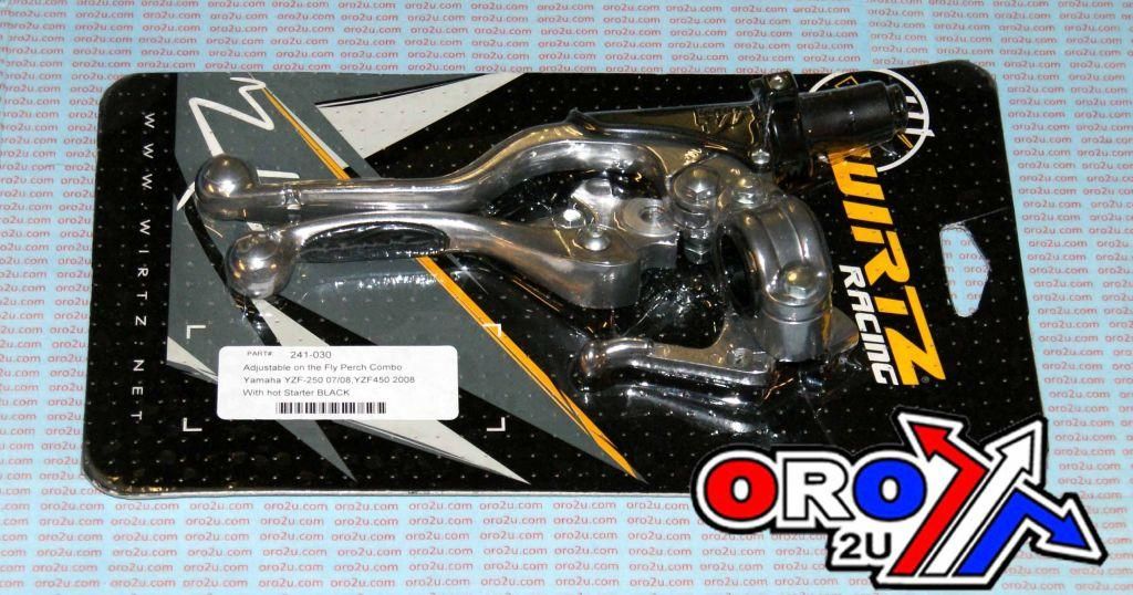 LEVER COMBO SET GRIP BLK 4-STK, WIRTZ 241-030 PRO PERCH BLACK - Image 2