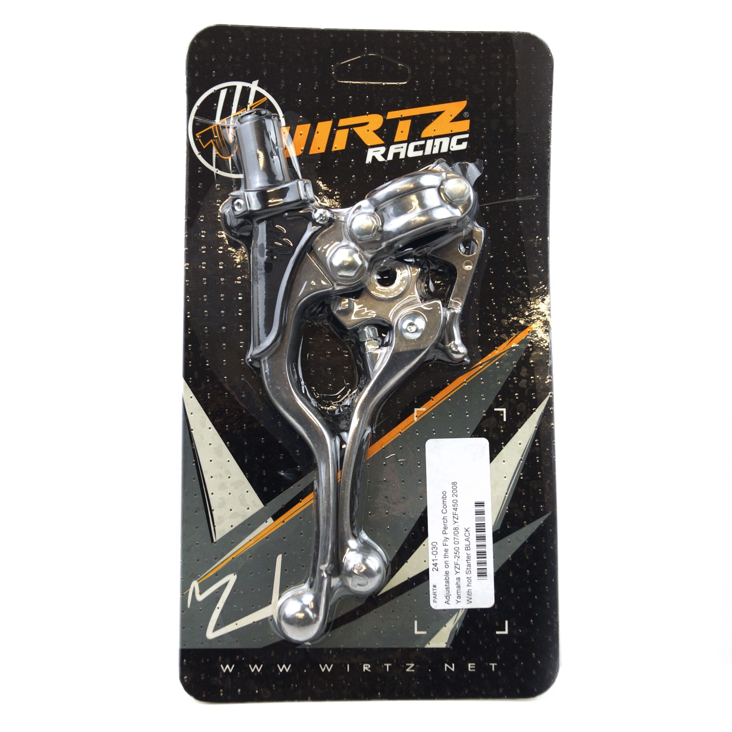 LEVER COMBO SET GRIP BLK 4-STK, WIRTZ 241-030 PRO PERCH BLACK