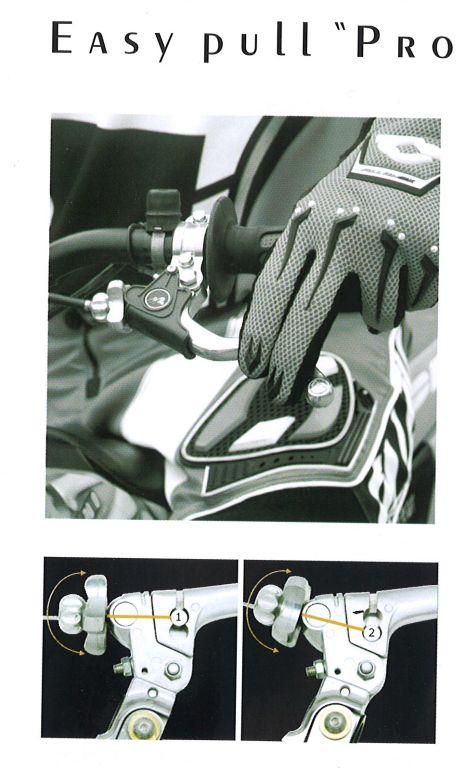 EASY PULL PRO COMBO GRIP STD, WIRTZ 6W1071 FORGED LEVERS, WITH HOT STARTER - Image 2