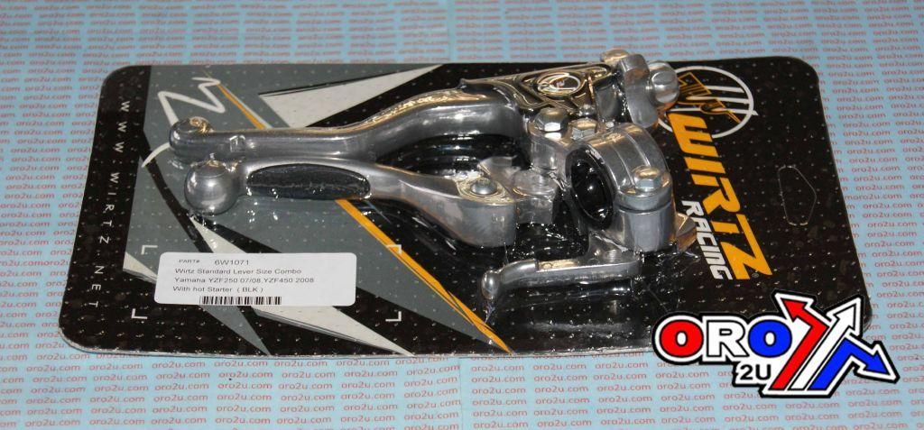 EASY PULL PRO COMBO GRIP STD, WIRTZ 6W1071 FORGED LEVERS, WITH HOT STARTER