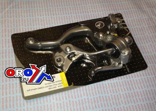 EASY PULL PRO KIT SHORT SMOOTH, WIRTZ 6W1103COMBO LEVER SET, SHORT YZF 03-05