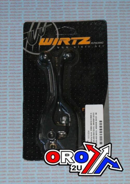 LEVER BLADE SET PRO SHORT BLK, WIRTZ 161-004 CLUTCH + BRAKE