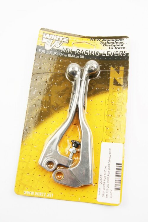 LEVER BLADE SET GRIP BLACK RM, WIRTZ 203-011 CLUTCH & BRAKE