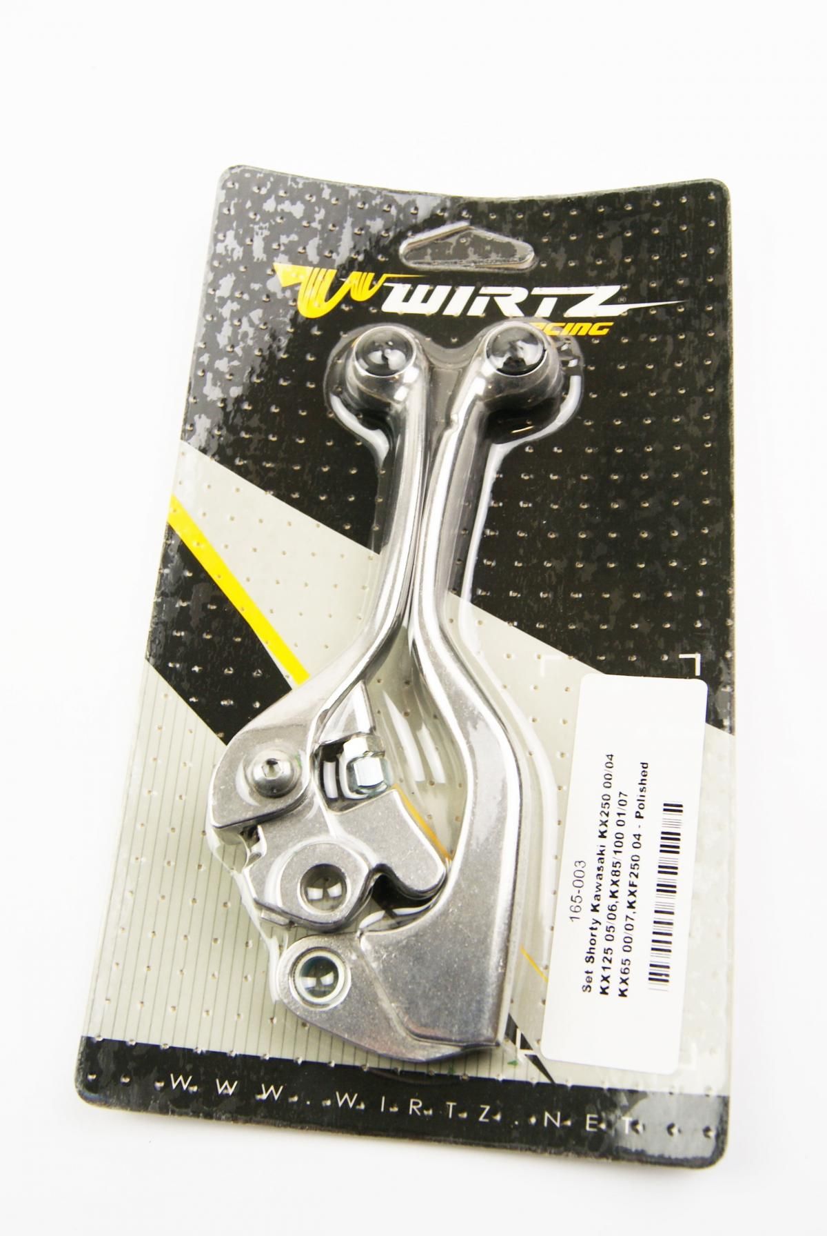 LEVER BLADE SET SHORTY SMOOTH, WIRTZ 165-003 CLUTCH & BRAKE - Image 2