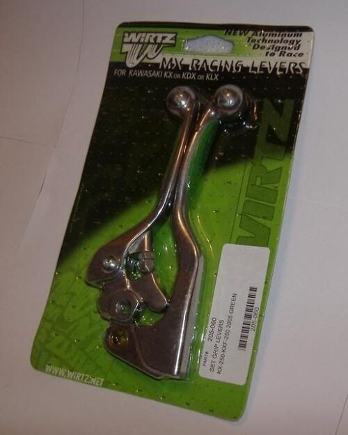 LEVER SET GRIP GREEN FORGED, WIRTZ 205-060 CLUTCH & BRAKE