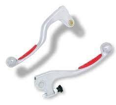 LEVER BLADE SET GRIP RED CRF, WIRTZ 201-061 CRF250 450 07-15