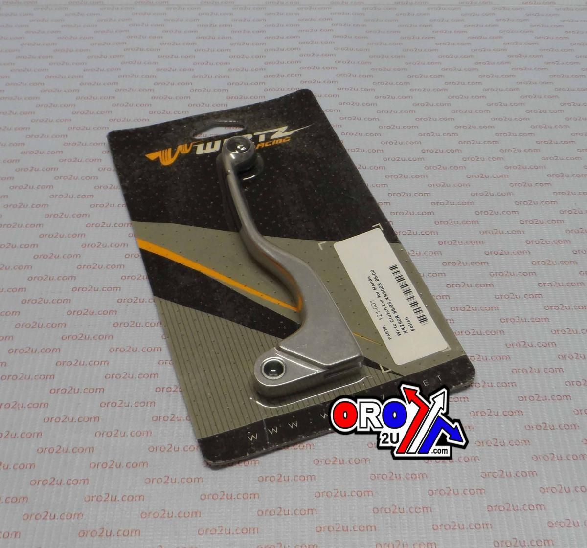 WIRTZ CLUTCH LEVER BLADE SIL., WIRTZ 121-001 OEM TYPE SILVER - Image 2