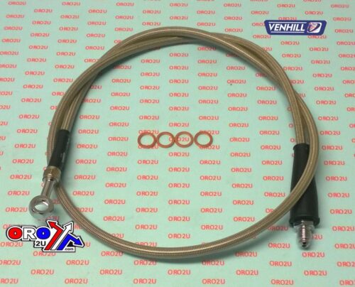 HOSE CLUTCH SILVER / BLK, VENHILL T04-3-003/P, TM